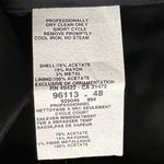 Vintage 90s Scott McClintock Top Womens 6 Black Brocade Floral Stripe Victorian Photo 11