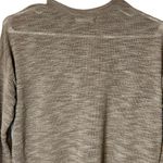 Aritzia  Talulah Tan Polyester‎ Rayon Spandex Blend Henley Women’s Small #21236 Photo 5