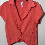 No Boundaries  Women Orange Crop Top Size‎ XS. Photo 1