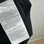 Madewell Flutter Sleeve Button Front Mini Dress Poplin Black Relaxed XS NWT Photo 10