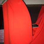 Swoon Boutique Orange Deep V Bodysuit  Photo 3