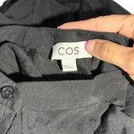 COS Wide Leg Jumpsuit Ruffle Straps Pockets Lagenlook Casual Black Photo 8