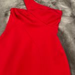 Ralph Lauren Lauren  one shoulder red dress size 6 Photo 4