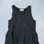 Universal Threads Universal Thread Gauze Scoop Neck Short Dress Size S in Black Photo 1