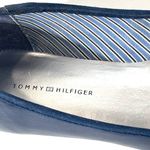 Tommy Hilfiger Navy Slip On Ballet Tassel Flats Size 8 Photo 5
