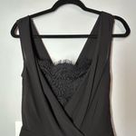 Ted Baker London Saunton Black Jumpsuit Wrap Front Lace Ted Size 1 (US 4) Photo 3