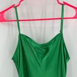 Pistola Dress Size Extra Small NWT Mari Slip Satin Kelly Green Adjustable Straps Photo 9