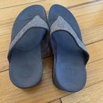 FitFlop  Lulu Glitz Size 8 Bronze Shimmer Brown Flip Flop Thong Sandals Photo 2