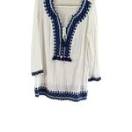 Vineyard Vines White and Blue Nautical Swim Coverup Photo 1