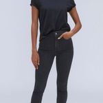 Everlane the way high skinny Jean in black ash Photo 5