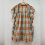 Free People  Dreamers Madras Mini Dress size M Photo 4