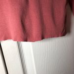 Brandy Melville John Galt Vintage Style Pink Crop Faded Butterfly Shirt OS Photo 5