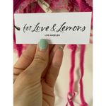 For Love & Lemons High Waist Lace Garter Belt Pink Size XXS NEW Photo 6