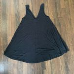 American Eagle  outfitters black loose v neck dress Photo 0