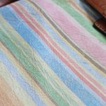 Fossil multi color striped hand bag y2k Photo 13