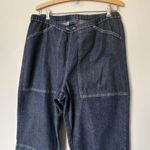 Vintage Avenue Blues Dark Blue Cargo Jeans Size 14 Photo 2