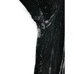 CP Shades Regina Velvet Dress Women Size Small Black Silk Blend Shirt Tab FLAW Photo 7