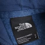 The North Face Womens Blue Half Dome Hoodie Pullover Logo Camo Graphic Size S Photo 1