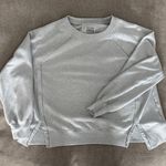 American Eagle  Outfitters Light Gray Crewneck Sweater Photo 0