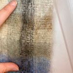 Samuel Tweed & Co Vintage Royal Scot Mohair Blue Knit Wool Scarf Unisex One Size Photo 5