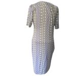 Seraphine Purple Aztec print Long Sleeve Maternity Dress Size 6 Photo 4