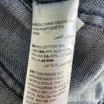 Chico's Chico’s Herringbone Denim Moto Jacket Photo 6