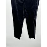 White House | Black Market Pants Women 6 Black Velvet The Slim Ankle Cotton Modal Photo 2