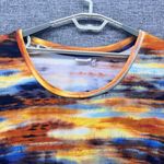 LOGO By Lori Goldstein LOGO Tunic Blouse Size 3X Sunset‎ Abstract Art to Wear Eclectic Artsy Maximalist Photo 2
