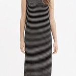 Madewell sleeveless tee dress in stripe Photo 0