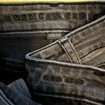 American Eagle  Mom Jeans High Rise Stretch Cotton Denim Black Washed 4R Photo 3