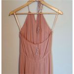Flying Tomato Womens  Sleeveless Boho Airy Halter Tassel Jumpsuit Romper - Sz S Photo 3