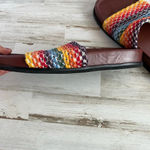 Rag and Bone  Bailey Multi Colored Woven Slides Like New Size 10 runs small Photo 7