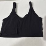 Aerie NWOT Women's Black Sleeveless Crop Top/ Sports Bra Size XL Photo 5