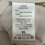 All in Favor Simone Floral Wrap Front Minidress in Multi Animal Peach Women XL Photo 9