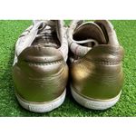 Coach  Shoes 9‎ B BARRETT Gold Plaid Casual Designer Sneakers Trendy Chic zz GUC Photo 5