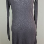 My Tribe Tunic Sweater Womens Small Gray Alpaca Wool Asymmetrical Long Sleeve Photo 0