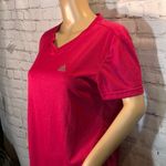 Adidas Climalite Hot Pink Thin Tee Shirt M Photo 4