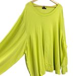 Universal Standard Oversized Lime Green Pullover Sweater 4XL / 38-40 New Photo 2