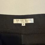 Trina Turk Wool Wide Leg Pleated Cuffed Hem Trouser Gray Pants Trendy Sz 4 EUC # Photo 6