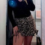 Forever 21 Leopard Skirt Photo 0
