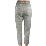 Aritzia  Babaton Black White Plaid Check Mid Rise Skinny Ankle Trousers Pants 0 Photo 2