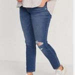 Old Navy  Maternity Front-Low Panel Distressed Skinny Jean 4S Photo 0