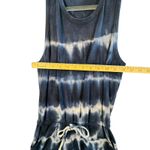 Sundry  for Evereve Tie Dye Tank Dress Sz 0 Navy Blue Pocketed USA Casual Boho‎ Photo 5