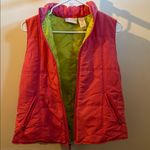 Liz Claiborne Vibrant Pink and Orange Outerwear Photo 3