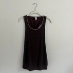 Y2K BROWN VOICES FUN BACK TANK TOP Size M Photo 2