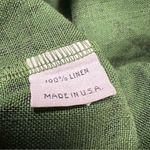 Bryn Walker Lagenlook Abstract Print Oversized Linen Blouse Top Photo 9