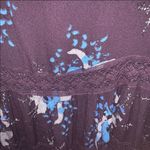 Free People purple floral ruffle hem dress Photo 6