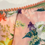 Seafolly Isabella Rose Blossoms Asymmetrical Ruffle One Shoulder Floral Bikini Top M Pink Photo 4