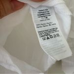 Madewell  The Oversized Shirt in Eyelet White 100% Ramie Size Small NWT Photo 9