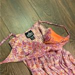 Angie  Pink and Orange Maxi Dress Photo 1